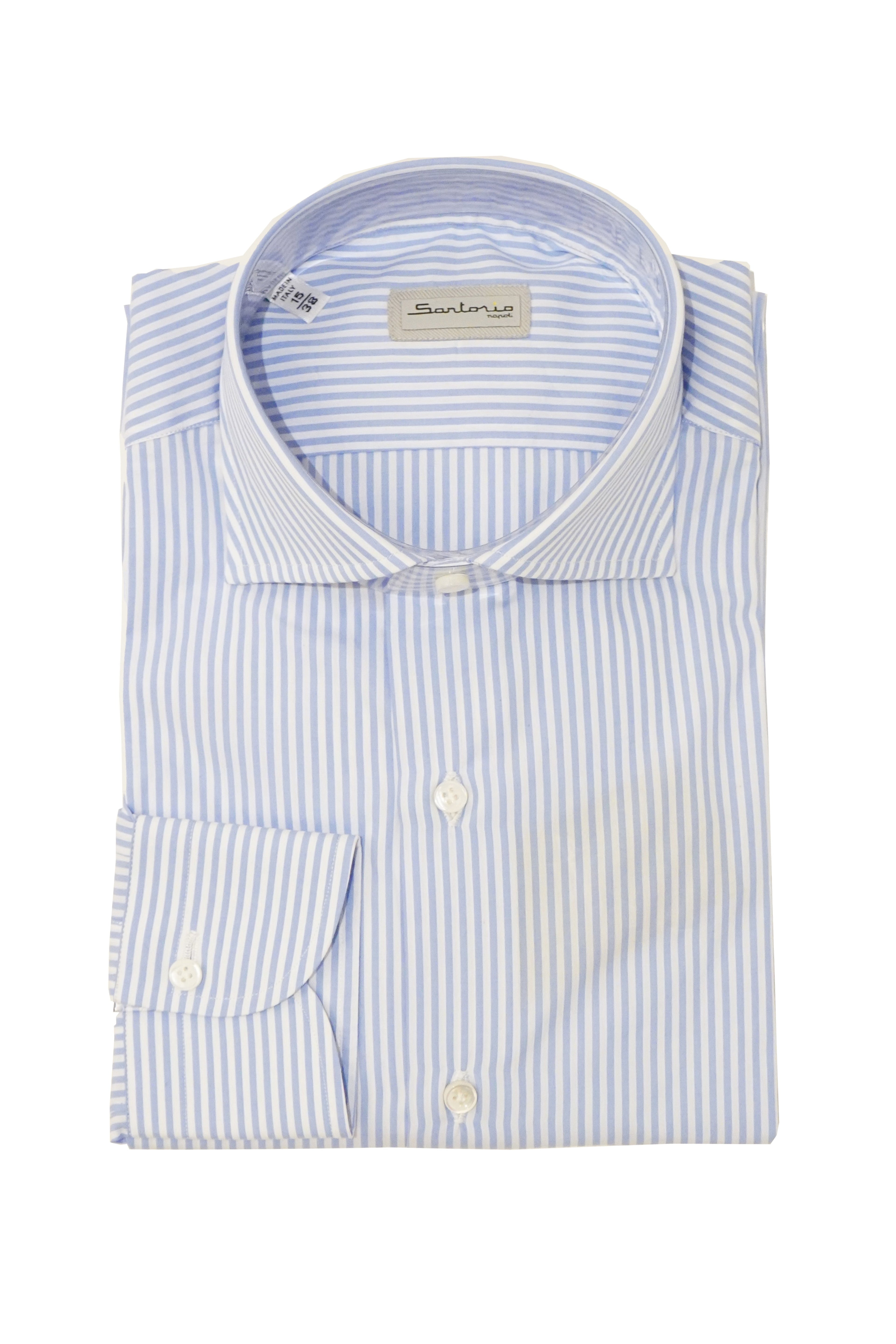 Sartorio Pinstripe Cotton Dress Shirt