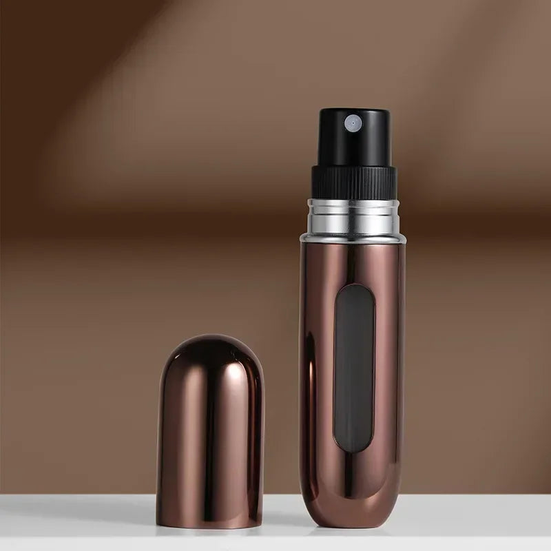 5ml Mini Portable Bottom-Filling Perfume Spray Bottle | Refillable Travel Atomizer